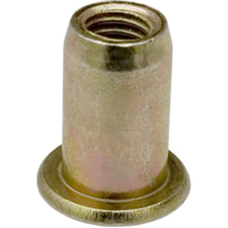 Auveco LARGE FLANGE THIN SHEET NUTSERT 6MM-1.0 ZINC5, 25PK 16978